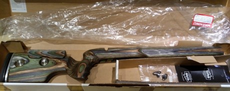 Vendo culata GRS Hibrida, color Mountain Green Camo, para acción Tikka T3. La culata esta nueva y solo 02