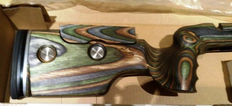 Vendo culata GRS Hibrida, color Mountain Green Camo, para acción Tikka T3. La culata esta nueva y solo 01