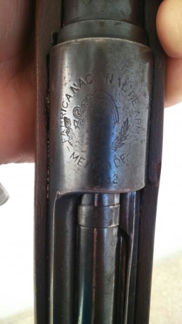 En venta rifle Mauser Mexicano modelo M1902 del año 1932, en su calibre 7x57

Estado 7 sobre 10

El arma 40