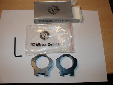 Por  haberme equivocado de medida,  vendos estas anillas  VECTOR  OPTICS  de 34  mm
 Están  si usar , 00