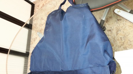 Se venden chalecos antibala sin estrenar color azul talla L, con funda y repuesto de la tela  grado IIIA 11
