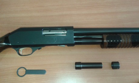Vendo Fabarm Sdass Wood de corredera, calibre magnum 12/76, cañón liso de 51cm, capacidad 7+1 cartuchos 12