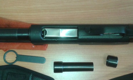 Vendo Fabarm Sdass Wood de corredera, calibre magnum 12/76, cañón liso de 51cm, capacidad 7+1 cartuchos 31