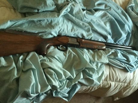 Hola, vendo mi laurona trap, de 74 cm de cañon, muy nueva, por dejar la afición del plato, con su maletín 02
