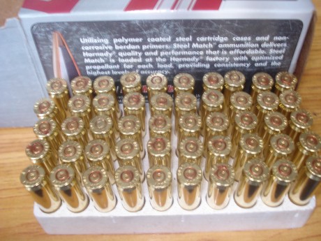 Muy buenas, vendo 200 vainas del .308W con 1 tiro y pasadas por tumbler, 147 Hornady Match y .308W con 01