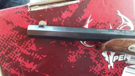 Vendo pistola Ardesa calibre 45 percusion , esta nueva sin uso ,aun conserva su caja original .
Precio 21