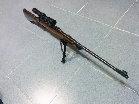 Vendo carabina CZ Brno mod. 2 Cal 22Lr
Con Visor, bípode y  funda para transporte y correa.
Vendo todo 02