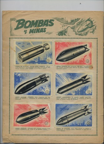 Hola. Hace tiempo me regalaron una joya. Se trata de un albun de cromos de armas que es una pasada. No 91