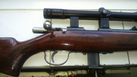 Cambio carabina marca Onena cal. 22 con visor por guitarra española o acustica en Madrid. Mando mas fotos 02