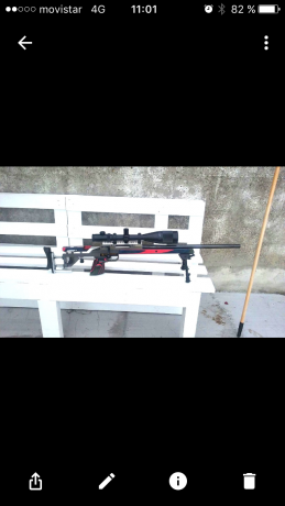 Vendo keppeler k05 cal. 308 de cañones intercambiables. Cañon de 51 cms. Carrio Night force de 20 moas. 11