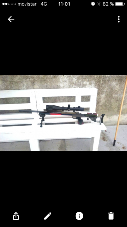 Vendo keppeler k05 cal. 308 de cañones intercambiables. Cañon de 51 cms. Carrio Night force de 20 moas. 10