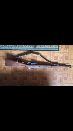 Se vende mosin nagant modelo carbine m38.calibre 7,62x54r.con maneta de cerrojo curvada.correa y cantonera 01