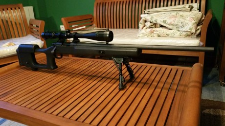 Pongo en venta este Remington, muy, muy nuevo, en perfecto estado. De momento pongo esta foto con su culata 60