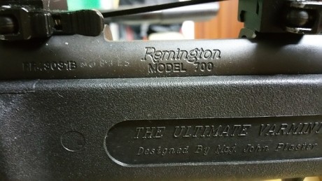 Pongo en venta este Remington, muy, muy nuevo, en perfecto estado. De momento pongo esta foto con su culata 70