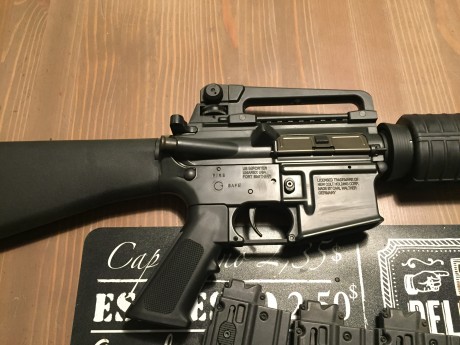 Hola pongo a la venta M16 calibre 22lr, marca Walther Colt Umarex, se trata de la copia exacta de los 02