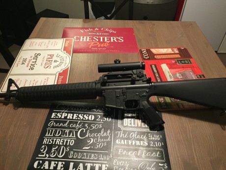 Hola pongo a la venta M16 calibre 22lr, marca Walther Colt Umarex, se trata de la copia exacta de los 00