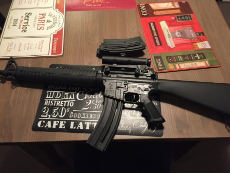 Hola pongo a la venta M16 calibre 22lr, marca Walther Colt Umarex, se trata de la copia exacta de los 12