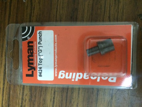 Vendo una turquesa de la marca RCBS del calibre .357" RN en 158gr. en muy buen estado (usada en tan 00