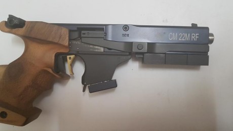 Por no usar vendo una Morini CM22 Rapid Fire, en estado impecable. Muy poco utilizada, sólo ha competido 02