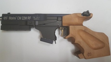 Por no usar vendo una Morini CM22 Rapid Fire, en estado impecable. Muy poco utilizada, sólo ha competido 01