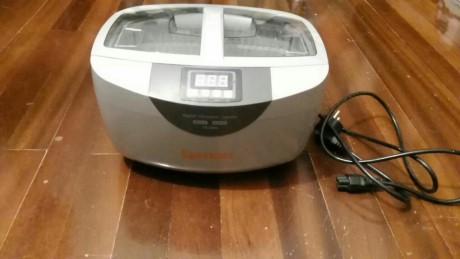 buenas tardes
vendo esta maquina de limpieza por ultrasonidos lyman 2500 por no usar.
estado impecable. 00