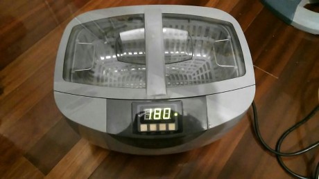 buenas tardes
vendo esta maquina de limpieza por ultrasonidos lyman 2500 por no usar.
estado impecable. 12