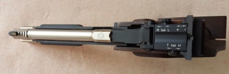 Pongo a la venta esta estupenda pistola FEINWERKBAU modelo AW 93.
Así mismo se incluye certificado de 02