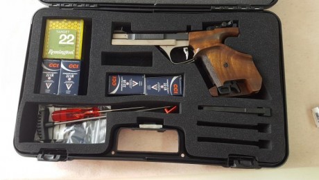Pongo a la venta esta estupenda pistola FEINWERKBAU modelo AW 93.
Así mismo se incluye certificado de 00