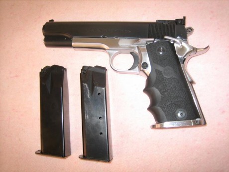 Vendo pistola Paraordnance mod. P14-45 Buen estado, uso normal (no ipsc), 
sin rayaduras externas. Guiada 02