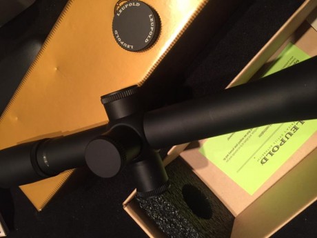 Visor Leupold Competition 40x45 1/8 target dot 30mm. matte. Prácticamente de estreno se vende por cese 01