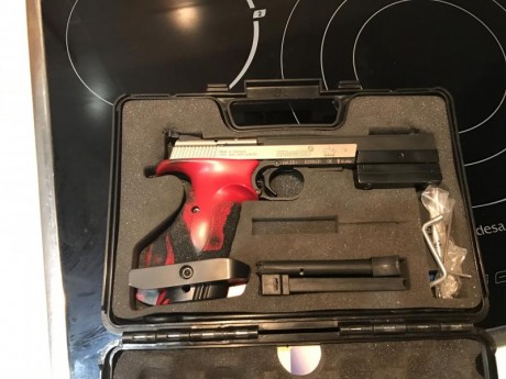 Muy buen estado, poco uso. Con su contrapeso original (no pesa nada), un contrapeso de 100 gramos y otro 31