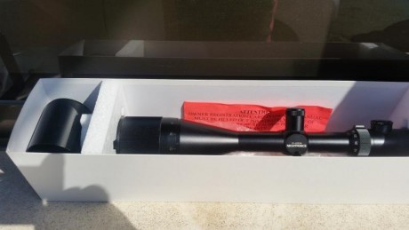 Vendo visor night-forcé 12-42x56 br 
Modelo retícula c104 . Corrección a 1/8 de moa
con retícula NP-R2. 21