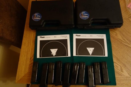 Vendo Sig Sauer P226 x-five allround del calibre 40SW con cañón adicional del 9mmP. Cinco pulgadas. Está 30