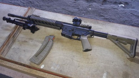 Hola,saco este nuevo tema,pues como yo,muchos de vosotros,amantes de las armas de corte tactico del 22,customizais,vestis,adornais 150