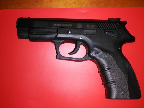 Buenas a todos. Vendo Grand Power K100 9mm guiada en F.
El arma esta en buen estado y tiene pocos tiros 02