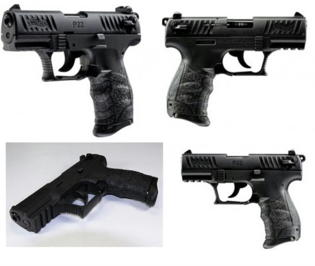   Compro en Madrid/alrededores pistola Walther P22Q, NO la P22 antigua. Guiada ya en "F", bien 20