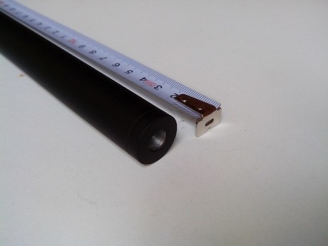 Vendo cañón adaptado para Crosman 2240 o 2250, Silent-Barrel, o lo que es lo mismo, enfundado con moderador.
Calibre 02