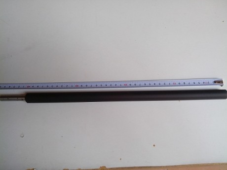 Vendo cañón adaptado para Crosman 2240 o 2250, Silent-Barrel, o lo que es lo mismo, enfundado con moderador.
Calibre 00
