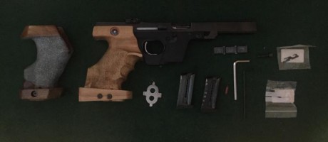 Vendo Walther GSP

Comprada de segunda mano hace un año en este mismo foro.
Funciona a la perfección y 01