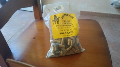 :pists: Vendo vainas del 40 S&W, 126 nuevas marca CBC, 185 un solo disparo marca WIN y Wincheter y 02