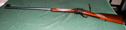 Hola, vendo rifle sharp de la casa I.A.B. Calibre 45/70. Cañón de 71 Cm.Con 2 gatillos (pelo) Está en 02