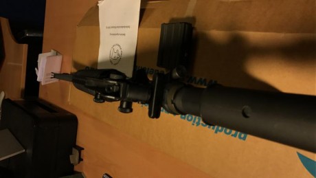 Hola, vendo Sabre Defense M5, calibre .222 Remington.

El rifle lo compre nuevo en Noviembre de 2.008 60