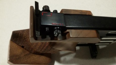 Vendo Pistola Pardini Rapid Fire Mod. SP1 Electrónica 22LR  con muy poco uso , sólo regionales y entrenos 02