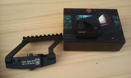 Se vende el mencionado fusil en un estado 10 con dos cargadores, uno transparente de 10 limitado y otro 00