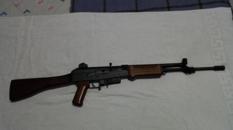 Hola.

Vendo Adler modelo Galil en calibre 22 LR, en exelente estado, un clasico, el arma esta en Barcelona 01