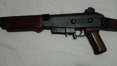 Hola.

Vendo Adler modelo Galil en calibre 22 LR, en exelente estado, un clasico, el arma esta en Barcelona 00