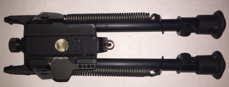 Se vende este espectacular BÍPODE HARRIS LMS pivotante, prácticamente a estrenar (solamente ha estado 10