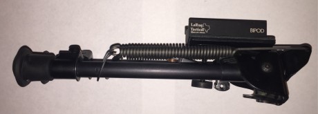 Se vende este espectacular BÍPODE HARRIS LMS pivotante, prácticamente a estrenar (solamente ha estado 22