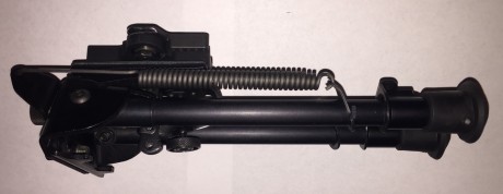 Se vende este espectacular BÍPODE HARRIS LMS pivotante, prácticamente a estrenar (solamente ha estado 21