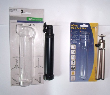 En venta en Madrid capital:

Abrazadera para adaptación a tripode, precio 25 euros

Mini trípode, desplegado 12